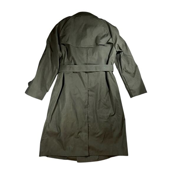 Garrison Collection Heritage Green All Weather Trench Coat NWT - 40R - Picture 5 of 5